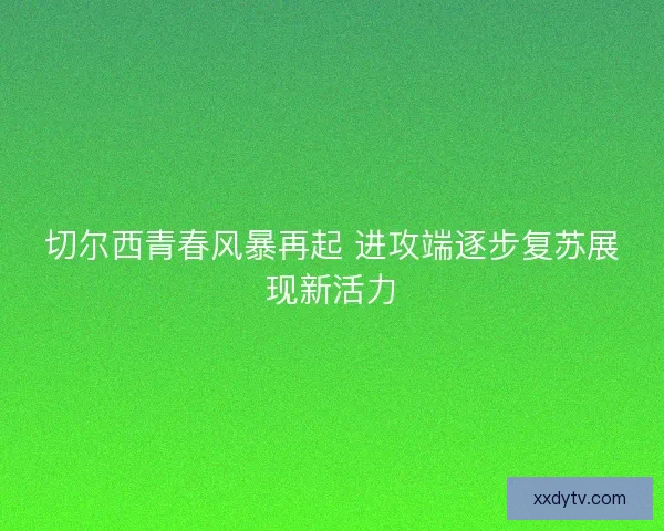 切尔西青春风暴再起 进攻端逐步复苏展现新活力 切尔西青春风暴再起 进攻端逐步复苏展现新活力